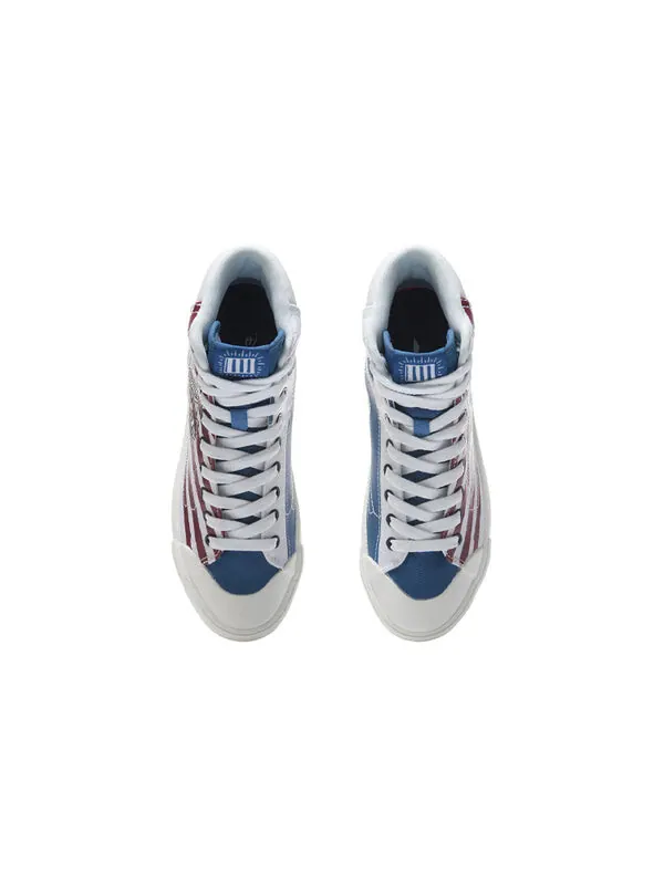 Кроссовки x Кит Харинг x Дисней Кроссовки Микки Мауса Li-Ning — изображение 4 из 4, белый/синий/красный