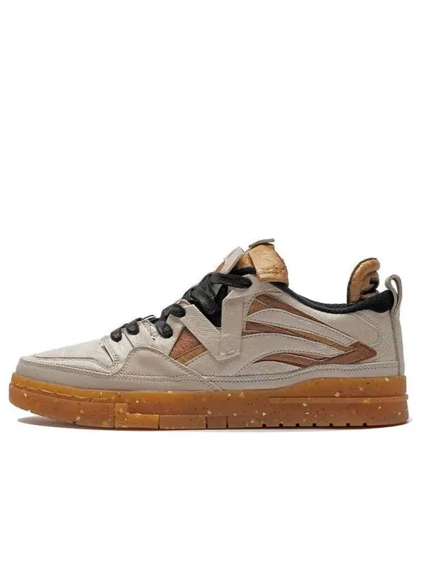 Кроссовки weiwu pro skate shoes Li-Ning — изображение 1 из 4, бежевый/бежевый