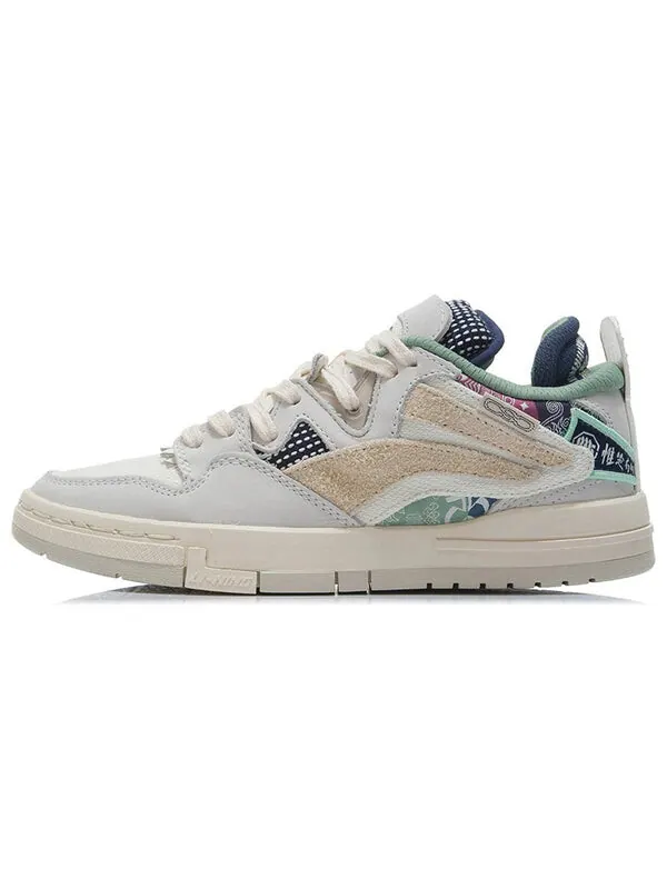 Кроссовки волна про Li-Ning — изображение 2 из 4, серый/зеленый