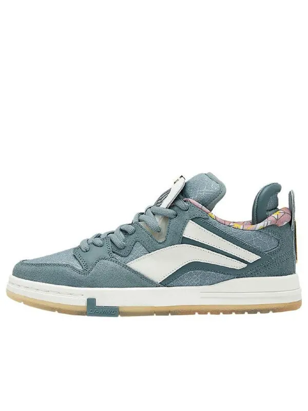 Кроссовки волна про Li-Ning — изображение 1 из 4, зеленый/белый/бежевый