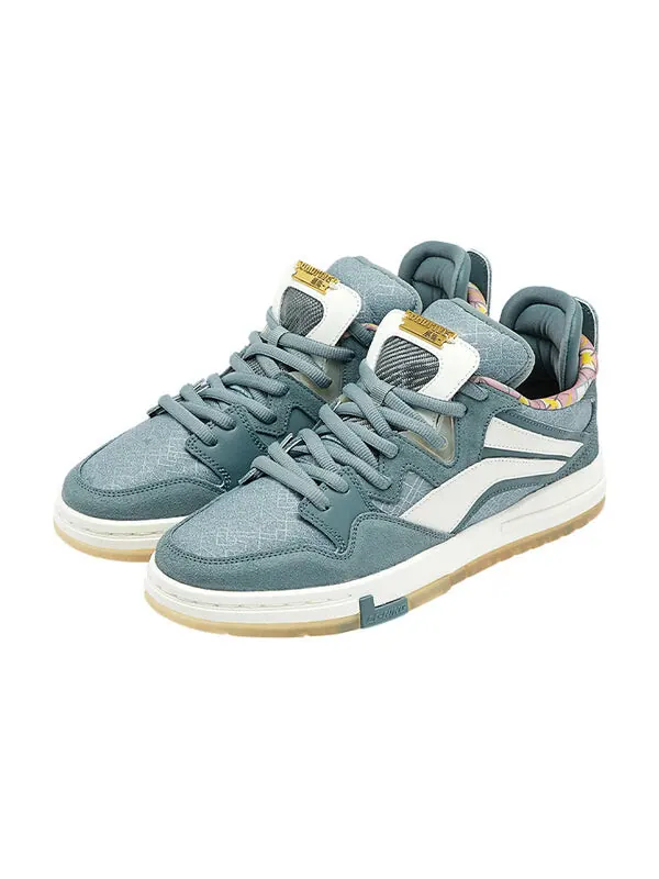 Кроссовки волна про Li-Ning — изображение 2 из 4, зеленый/белый/бежевый