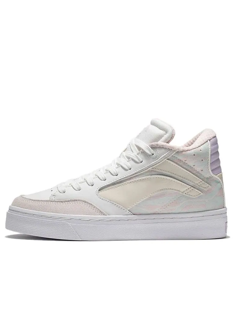 Кеды (WMNS) Li-Ning 180 Cozy Skateboarding Shoes Camouflage — изображение 1 из 7, белый