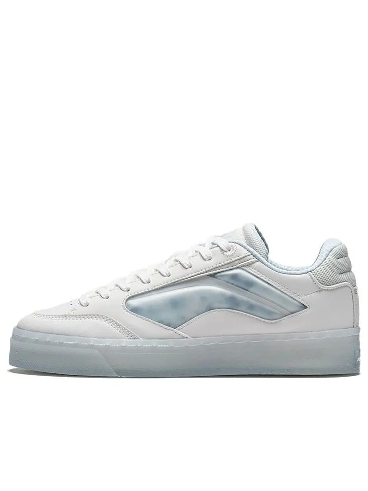 Кеды Li-Ning 180 Low Cozy Skateboarding Shoes Frost White — изображение 1 из 5