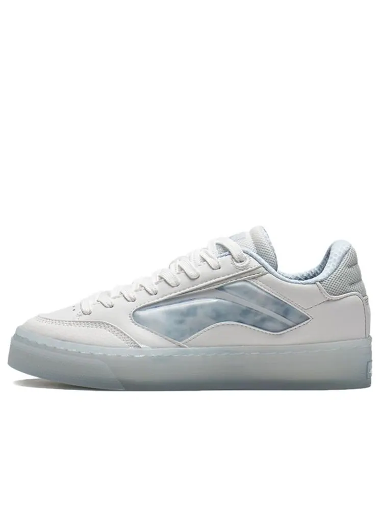 Кеды (WMNS) Li-Ning 180 Low Cozy Skateboarding Shoes Frost White — изображение 1 из 5, белый