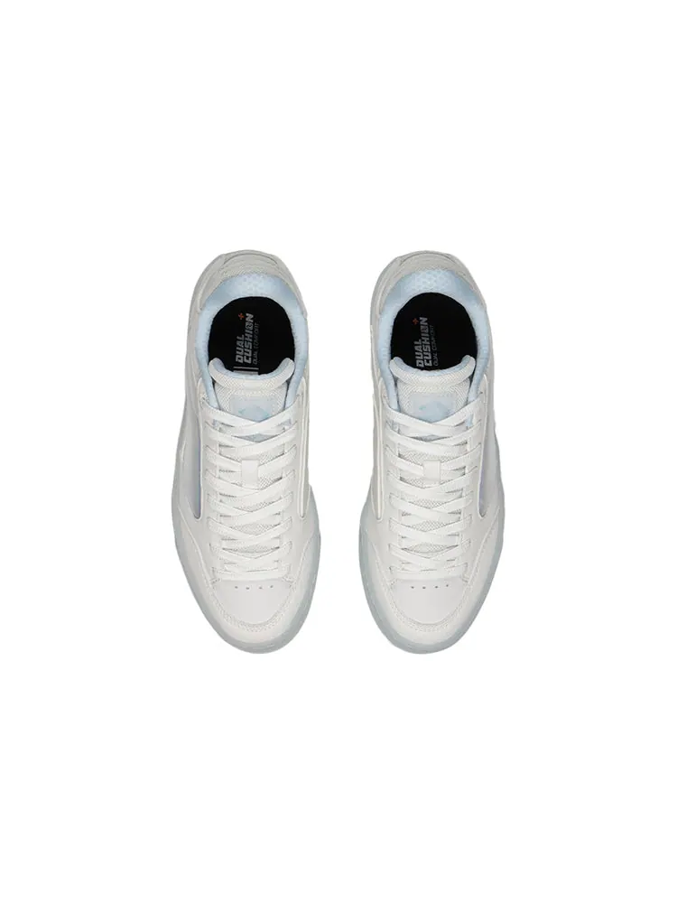 Кеды (WMNS) Li-Ning 180 Low Cozy Skateboarding Shoes Frost White — изображение 4 из 5, белый