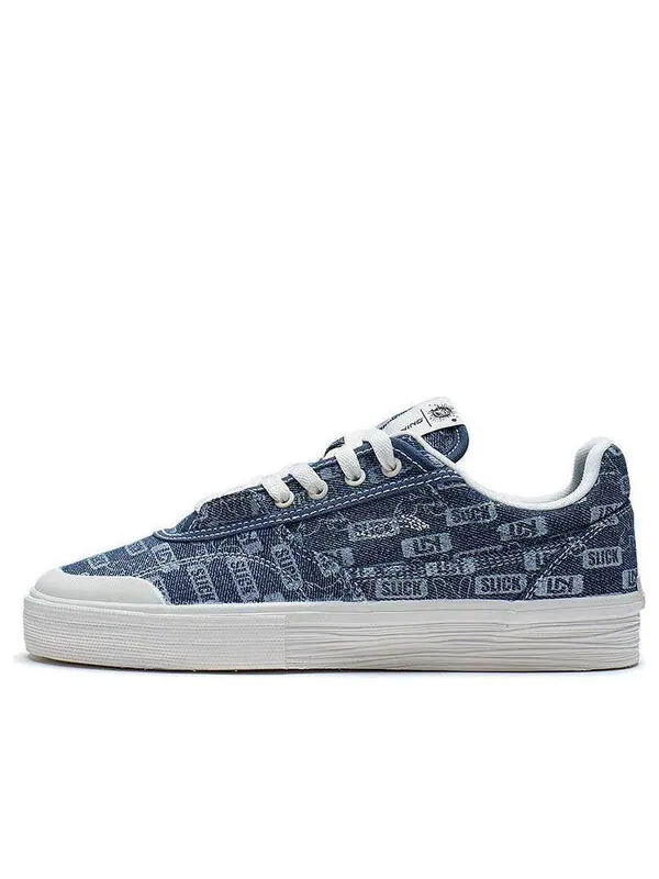 Кроссовки wave pro low x og_slick 50 50 Li-Ning — изображение 1 из 4, синий/белый