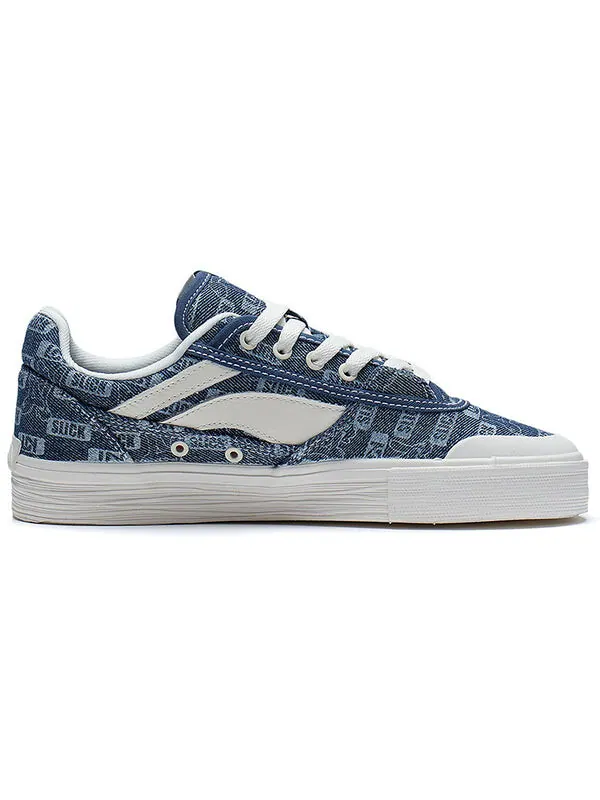 Кроссовки wave pro low x og_slick 50 50 Li-Ning — изображение 2 из 4, синий/белый