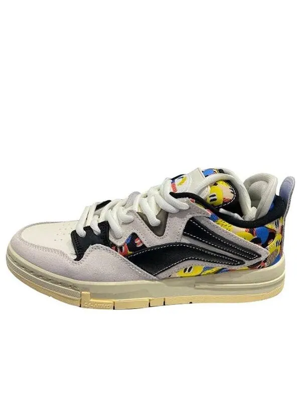 Кроссовки волна про Li-Ning — изображение 1 из 4, белый/черный/желтый