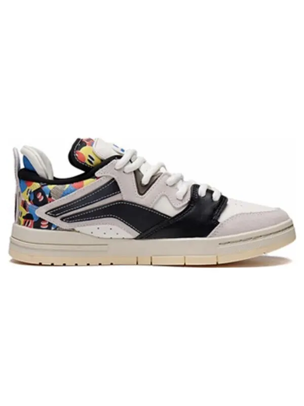 Кроссовки волна про Li-Ning — изображение 2 из 4, белый/черный/желтый