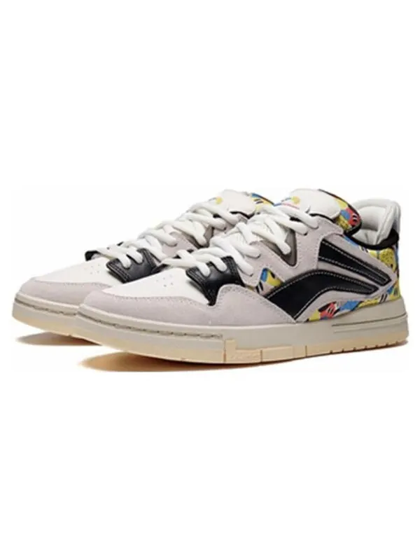 Кроссовки волна про Li-Ning — изображение 3 из 4, белый/черный/желтый