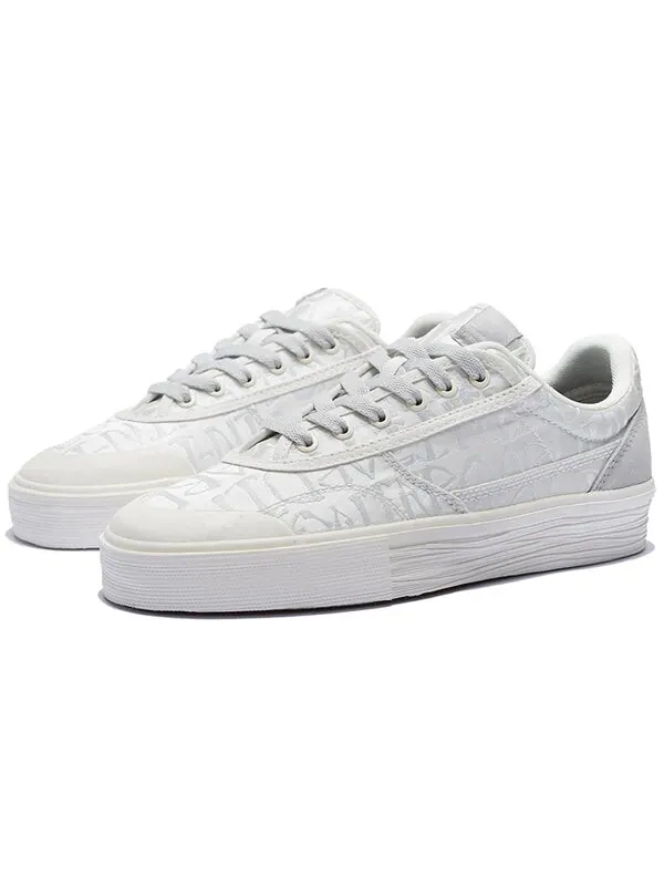 Кроссовки wave pro low 50 50 Li-Ning — изображение 3 из 4, белый/серый