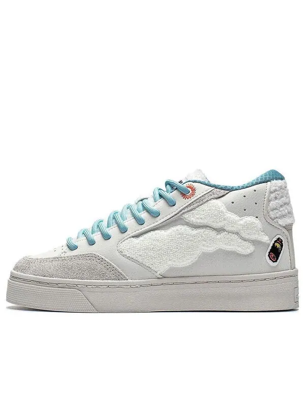 Кроссовки badfive wave 180 x pablo lentile Li-Ning — изображение 1 из 4, белый/серый
