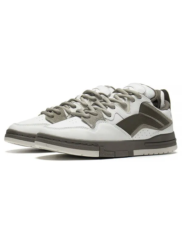 Кроссовки волна про Li-Ning — изображение 3 из 4, белый/оливковый зеленый