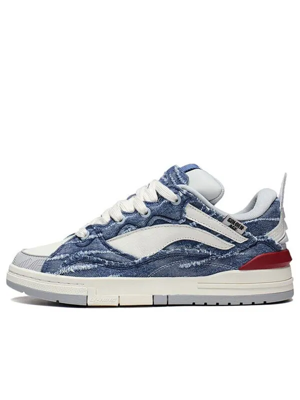 Кроссовки superwave золотистые Li-Ning — изображение 1 из 3, синий/белый