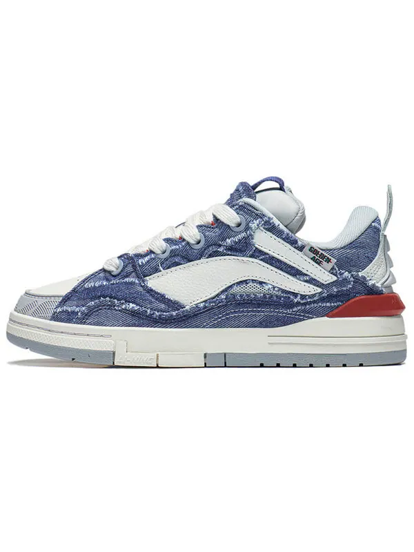 Кроссовки superwave золотистые Li-Ning — изображение 2 из 3, синий/белый