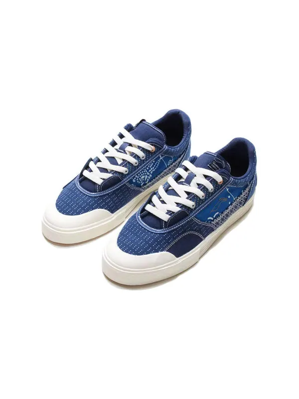 Кроссовки wave pro low 50 50 Li-Ning — изображение 3 из 4, синий/белый