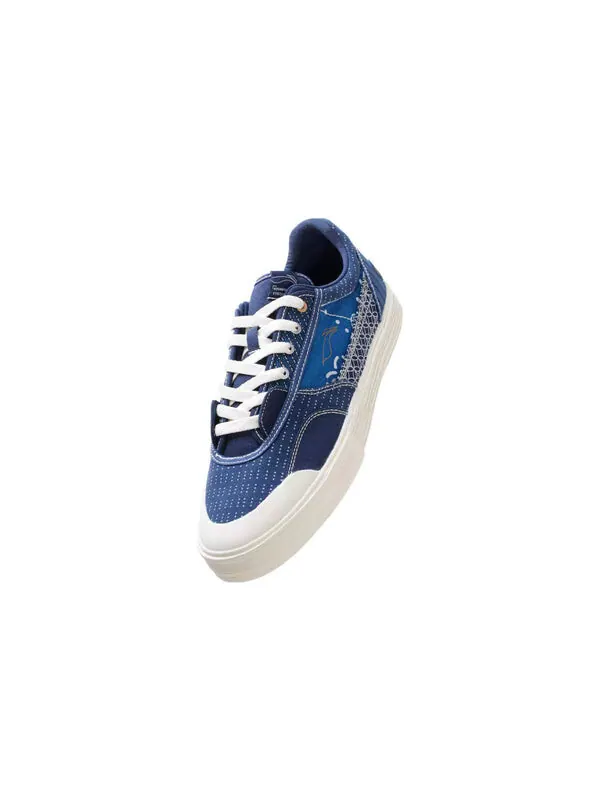 Кроссовки wave pro low 50 50 Li-Ning — изображение 4 из 4, синий/белый