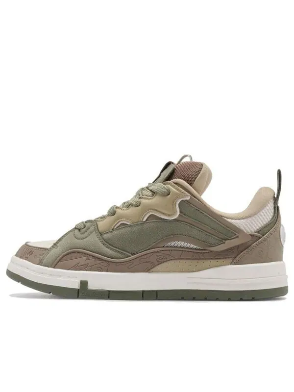 Кроссовки superwave golden x aape 10th anniversary Li-Ning — изображение 1 из 3, зеленый/коричневый