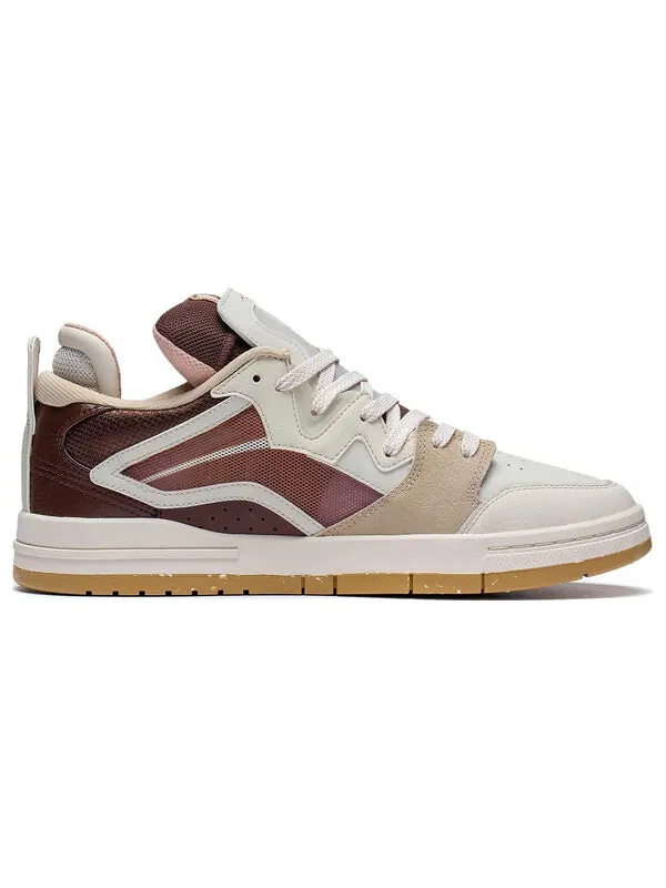 Кроссовки волна про Li-Ning — изображение 2 из 4, белый/серый/коричневый