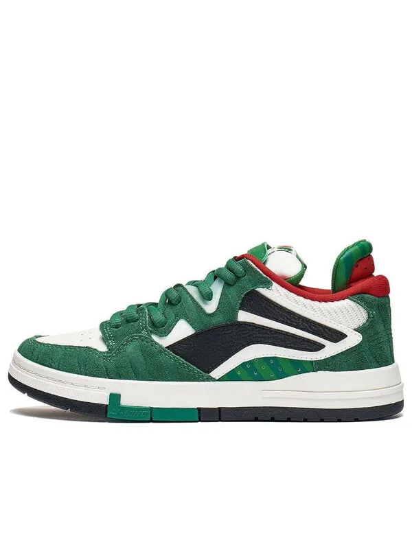 Кроссовки Wave Pro Skate Shoes Li-Ning — изображение 1 из 3, белый/зеленый/черный