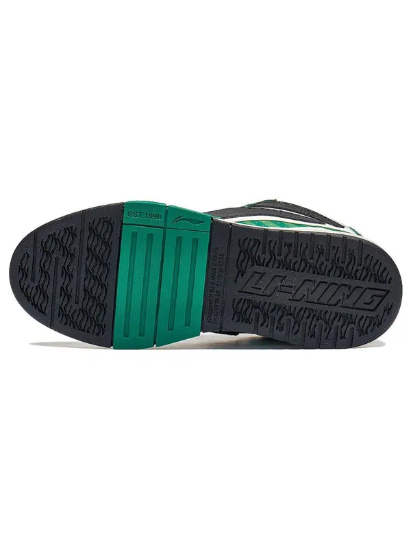 Кроссовки Wave Pro Skate Shoes Li-Ning — изображение 3 из 3, белый/зеленый/черный