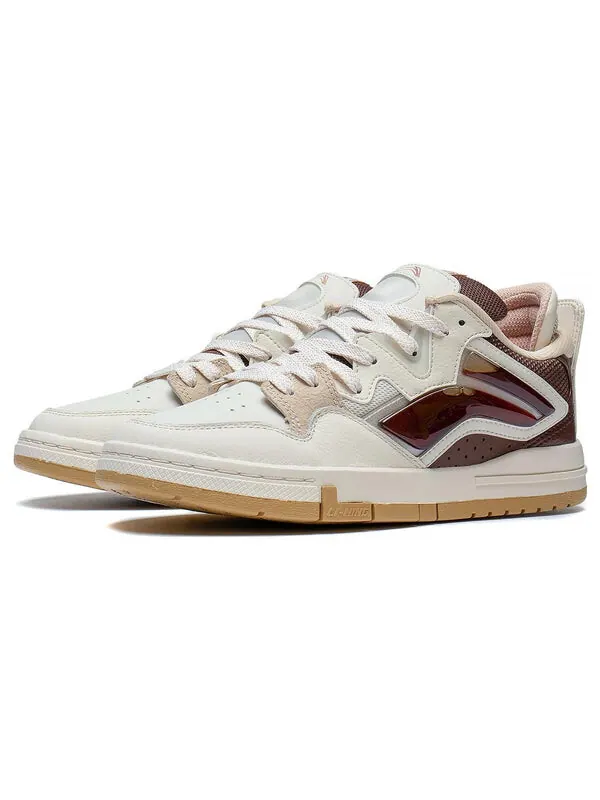 Кроссовки волна про Li-Ning — изображение 3 из 4, белый/серый/коричневый