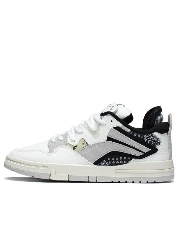 Кроссовки волна про Li-Ning — изображение 1 из 4, белый/черный/серый