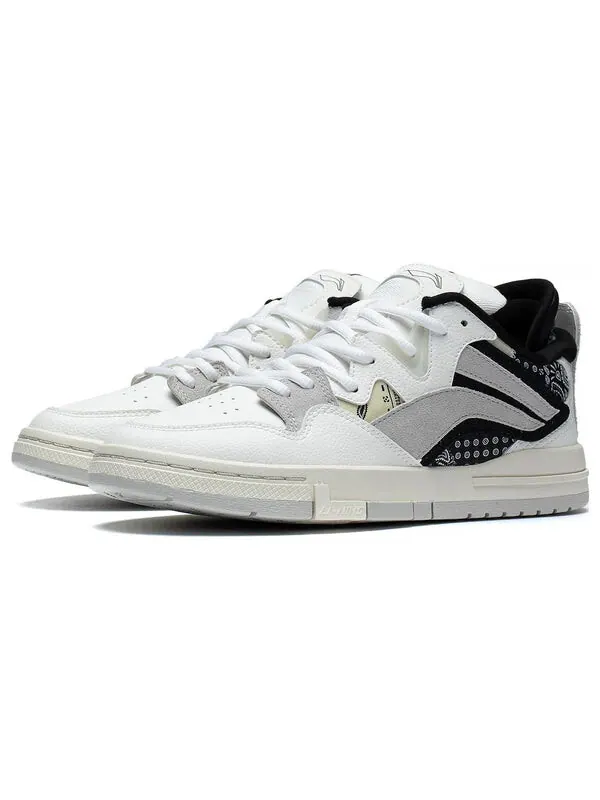Кроссовки волна про Li-Ning — изображение 3 из 4, белый/черный/серый