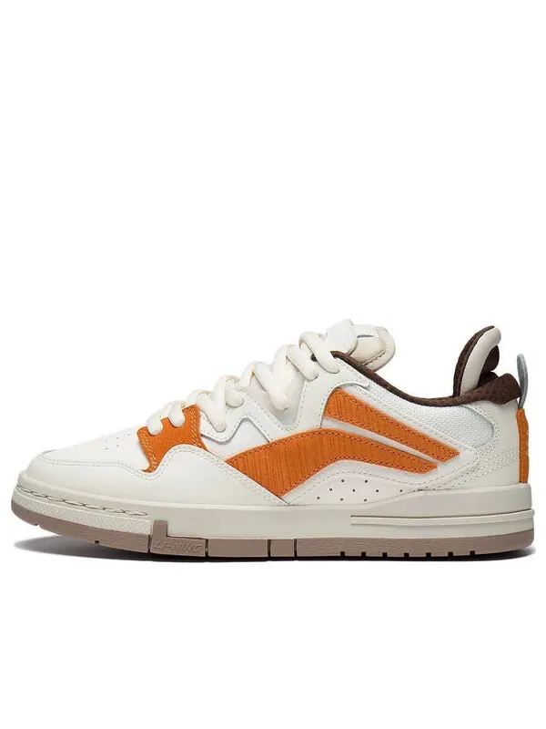 Кроссовки волна про Li-Ning — изображение 1 из 4, белый/оранжевый
