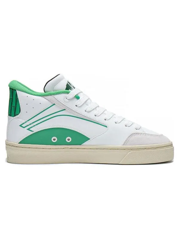 Кроссовки badfive wave 180 Li-Ning — изображение 2 из 4, белый/зеленый