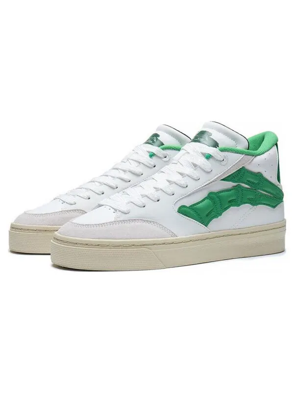 Кроссовки badfive wave 180 Li-Ning — изображение 3 из 4, белый/зеленый