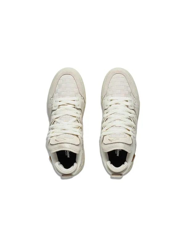 Кроссовки Wave Pro Skate Shoes Li-Ning — изображение 4 из 4, кремовый белый/розовый