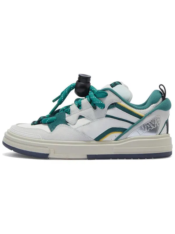 Кроссовки weiwu swag Li-Ning — изображение 2 из 4, белый//зеленый