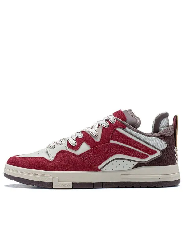 Кроссовки wave pro 'chinese new year' Li-Ning — изображение 1 из 4, бордовый/серый/бежевый