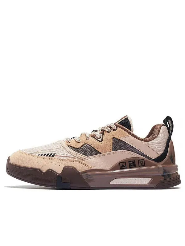 Кроссовки ellington скейтбординг обувь Li-Ning — изображение 1 из 4, коричневый/бежевый