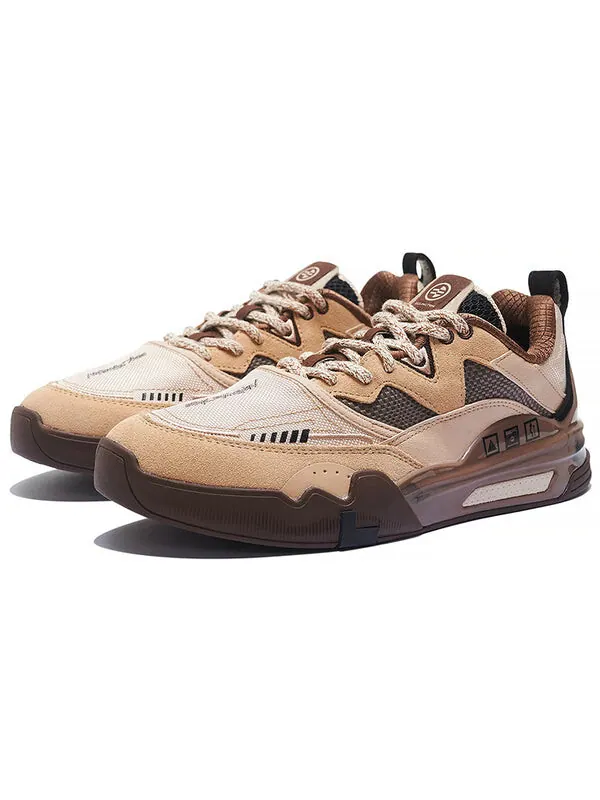 Кроссовки ellington скейтбординг обувь Li-Ning — изображение 3 из 4, коричневый/бежевый