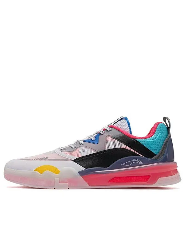 Кроссовки ellington скейтбординг обувь Li-Ning — изображение 1 из 3, белый/розовый/синий
