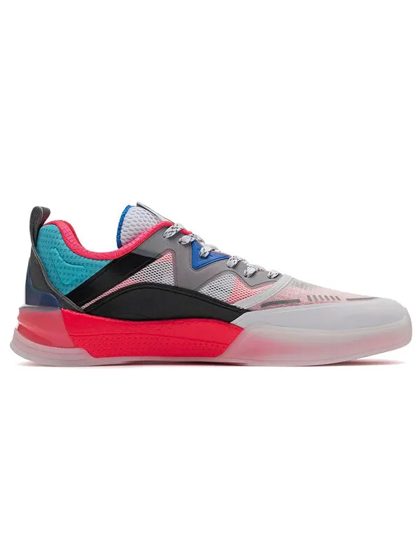 Кроссовки ellington скейтбординг обувь Li-Ning — изображение 2 из 3, белый/розовый/синий