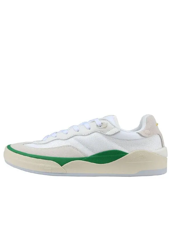 Кроссовки скейт общие Li-Ning — изображение 1 из 4, белый/зеленый/бежевый