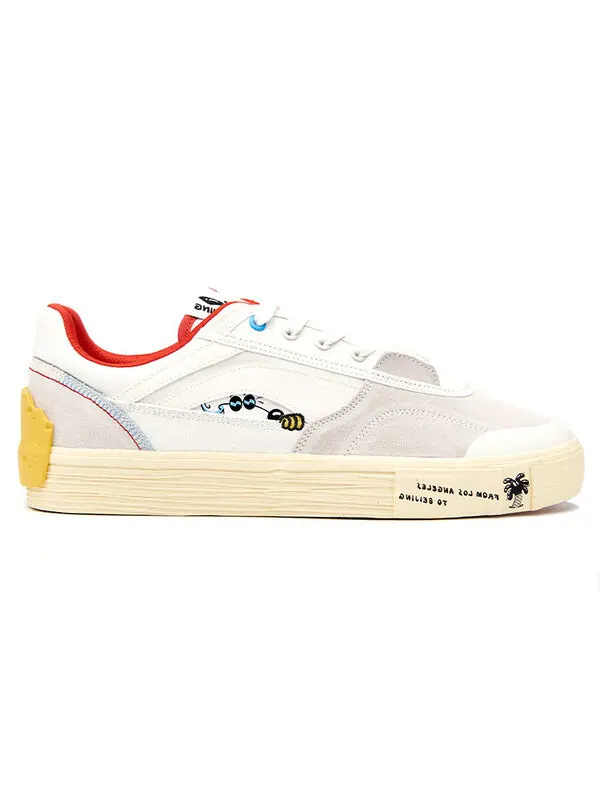 Кроссовки steven harrington x ollie skate shoes Li-Ning — изображение 2 из 4, белый/красный/серый