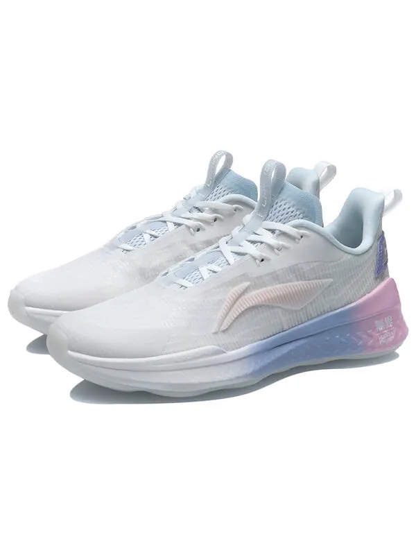 Кроссовки без границ 2 Li-Ning — изображение 3 из 4, белый/розовый