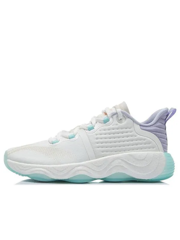 Кроссовки без границ 3 Li-Ning — изображение 1 из 4, белый/фиолетовый