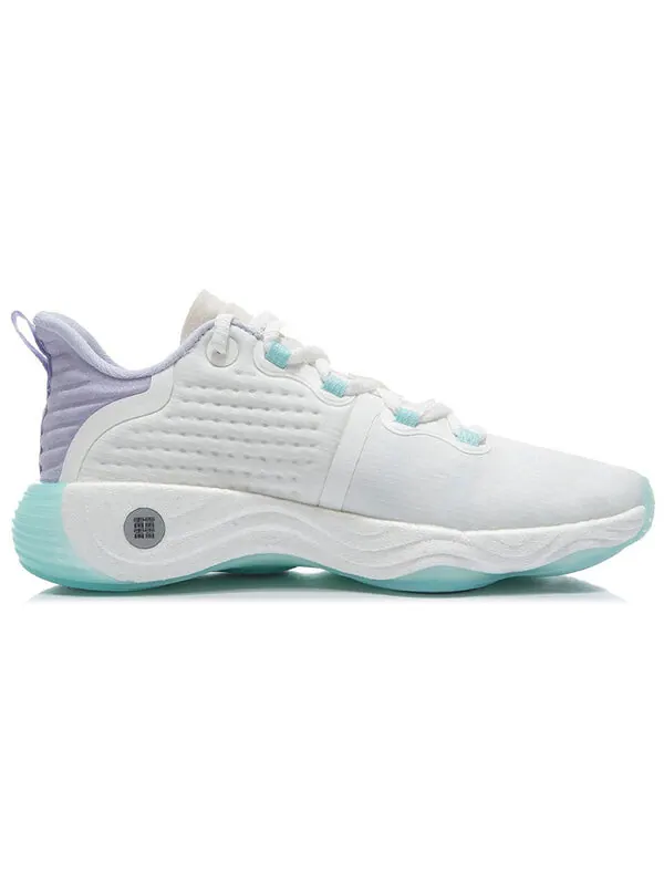 Кроссовки без границ 3 Li-Ning — изображение 2 из 4, белый/фиолетовый