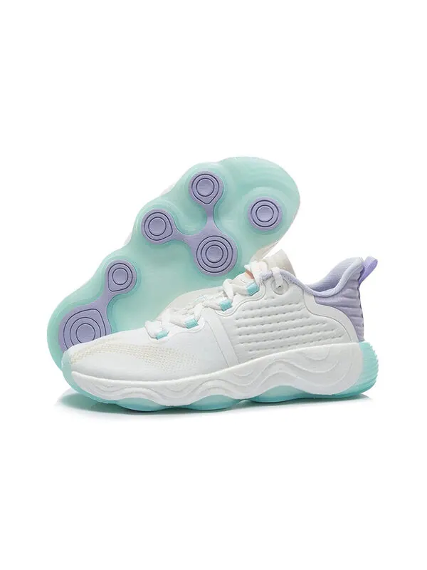 Кроссовки без границ 3 Li-Ning — изображение 4 из 4, белый/фиолетовый