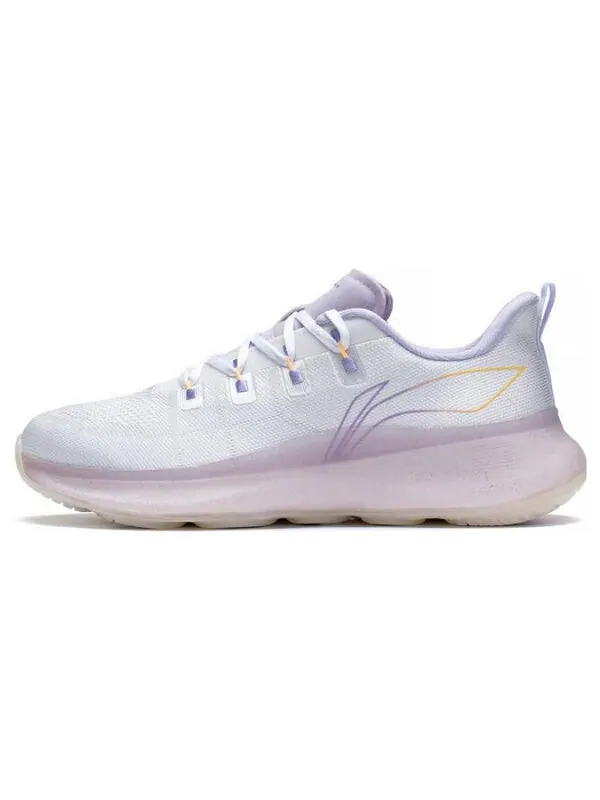 Кроссовки без границ 4 iv бум Li-Ning — изображение 2 из 4, белый/фиолетовый