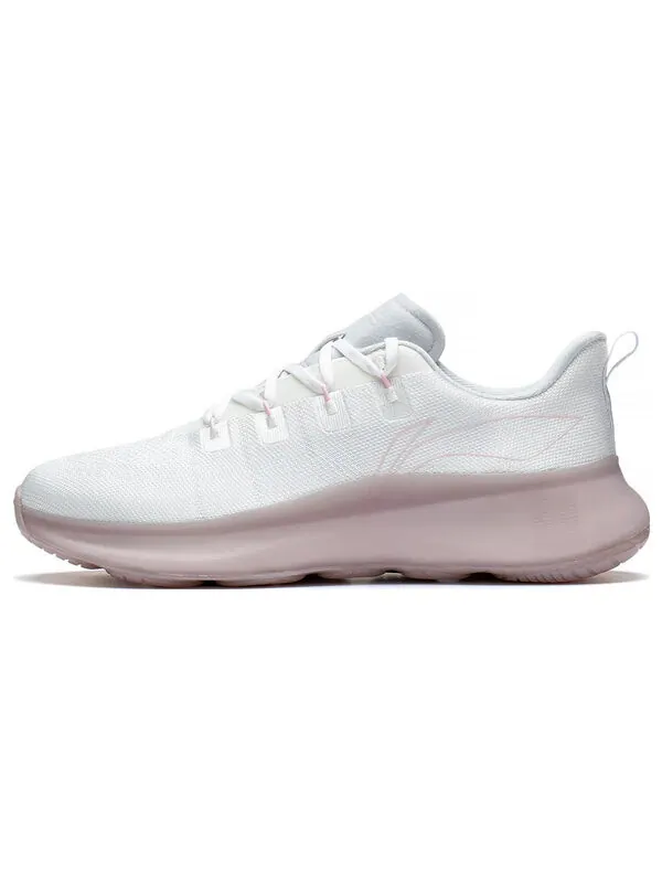 Кроссовки без границ 4 Li-Ning — изображение 2 из 4, белый/розовый