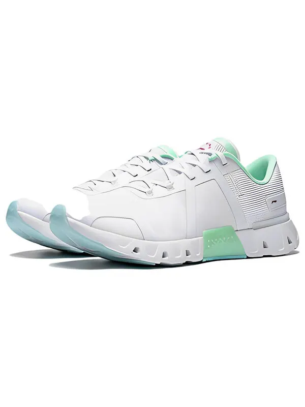 Кроссовки лин лин Li-Ning — изображение 3 из 4, белый/зеленый/синий