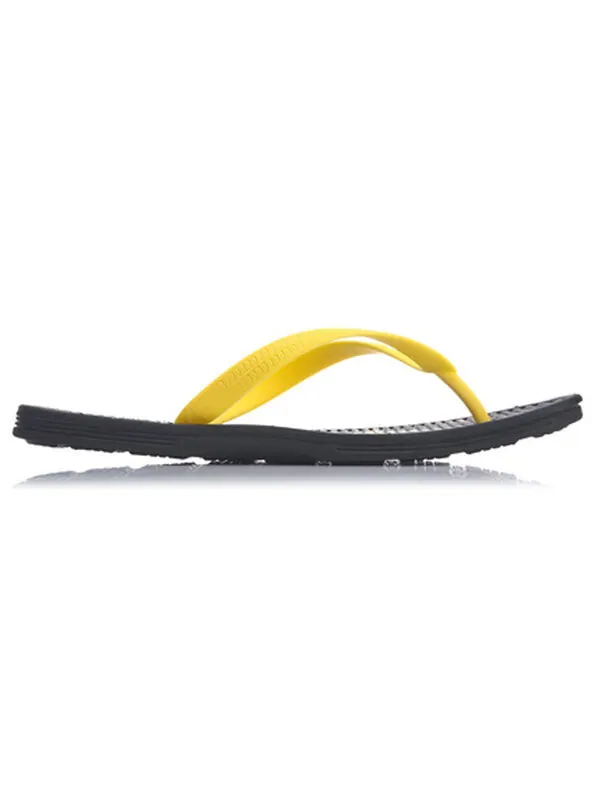 Тапочки disney crossover ln floper colorblock casual yellow black flip-flops Li-Ning — изображение 3 из 4, мульти