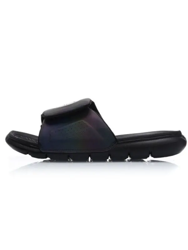 Тапочки wade series velcro sandals black Li-Ning — изображение 2 из 4, черный