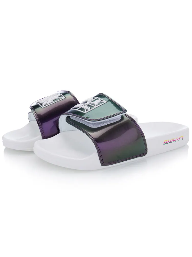 Шлепанцы (WMNS) Li-Ning Ln Slipper Stylish Slippers — изображение 5 из 6, мульти